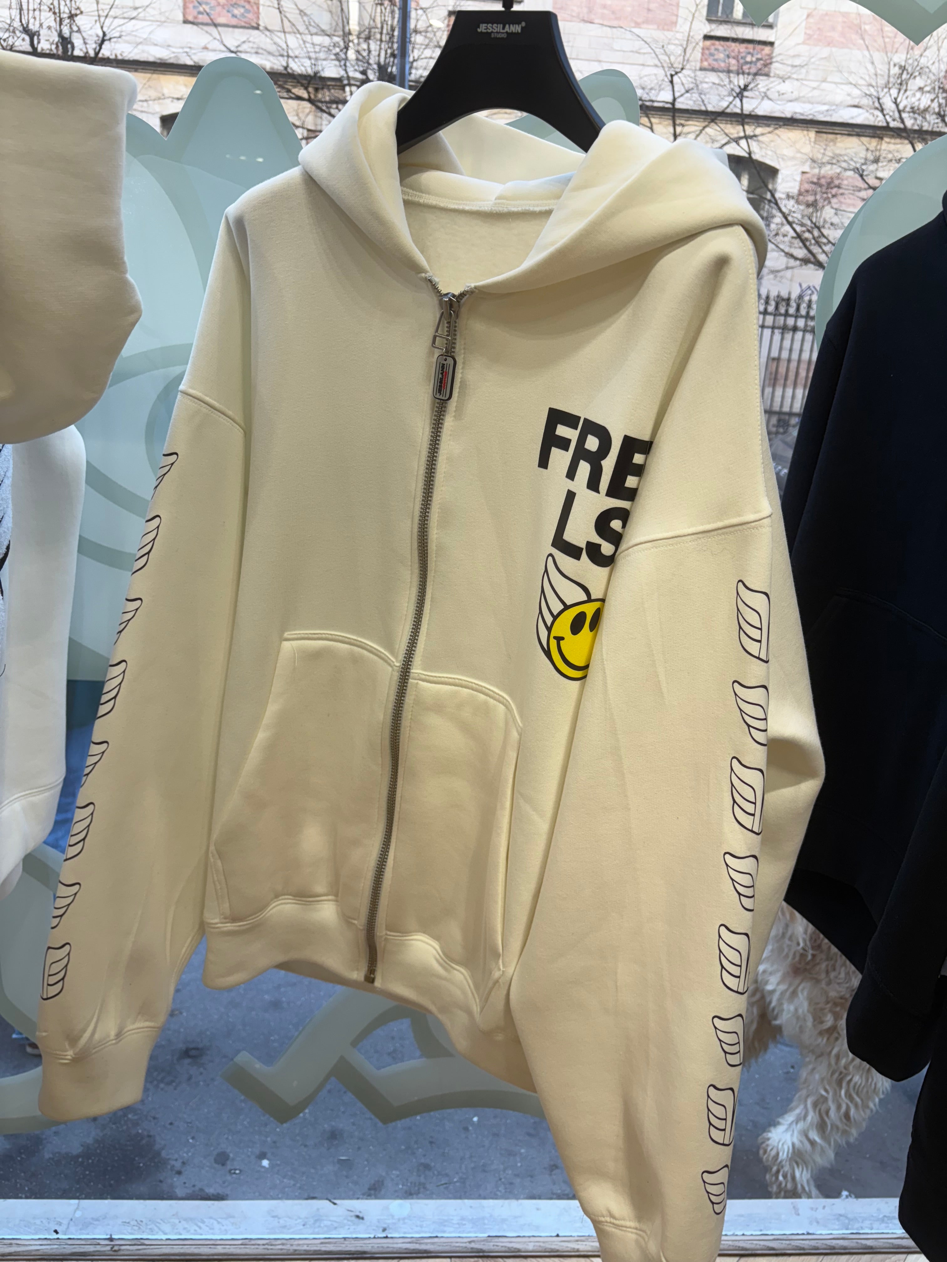 HOODIE free lsd White