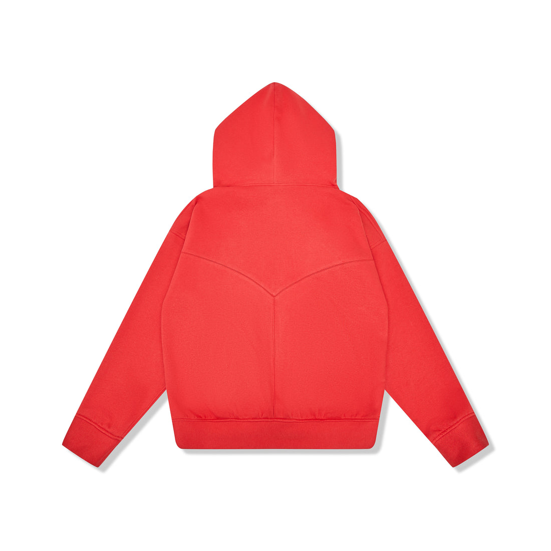 HOODIE BASIC RED COW COUTURE