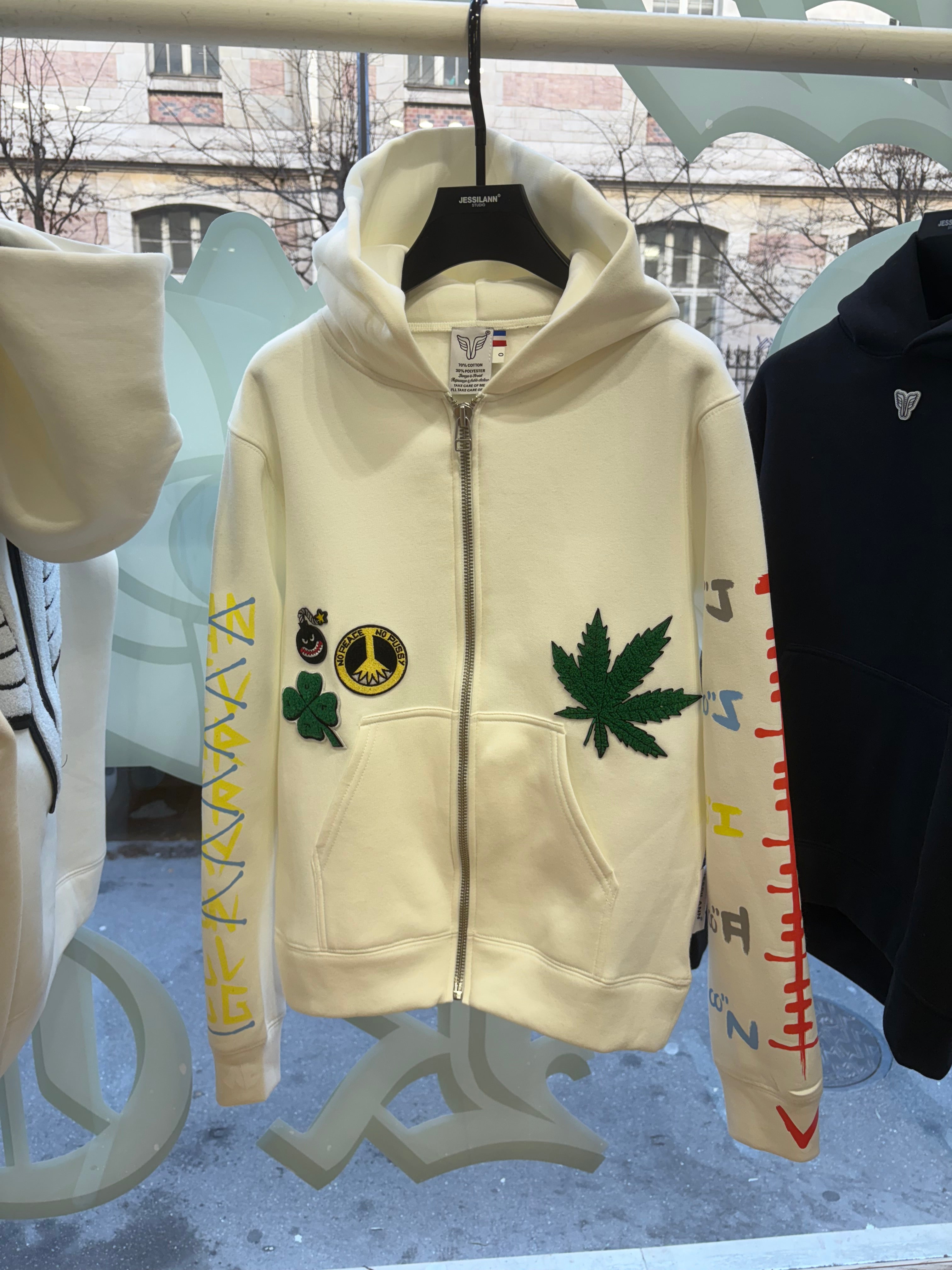 HOODIE ZIPÉ VIETNAM WHITE